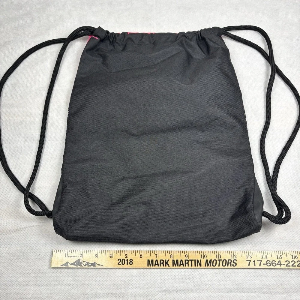 Adidas Alliance II Sackpack Shock Pink Bag Tote Backpack - Picture 4 of 9